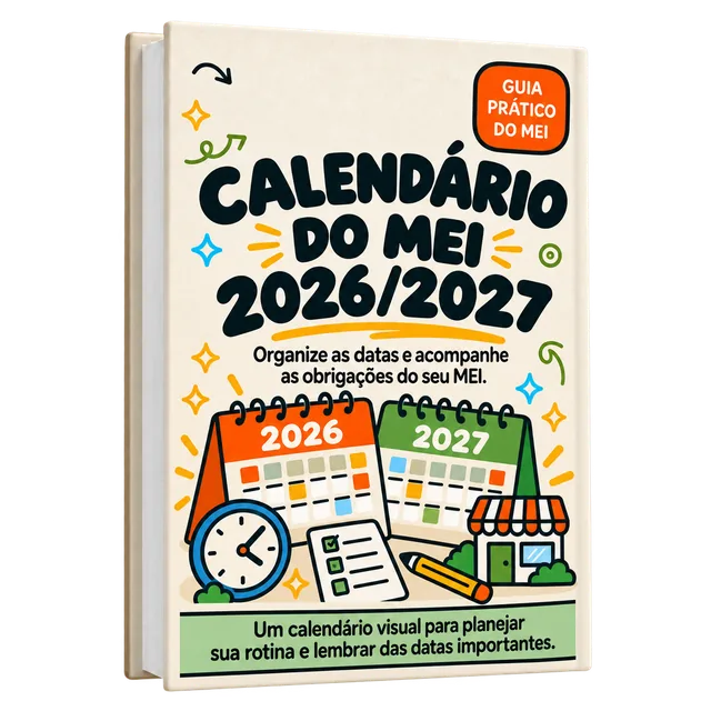 Capa do Calendário do MEI 2026/2027